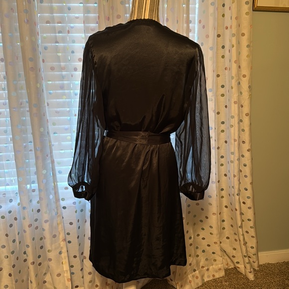Vintage black Christian Dior peignoir set - Picture 2 of 6